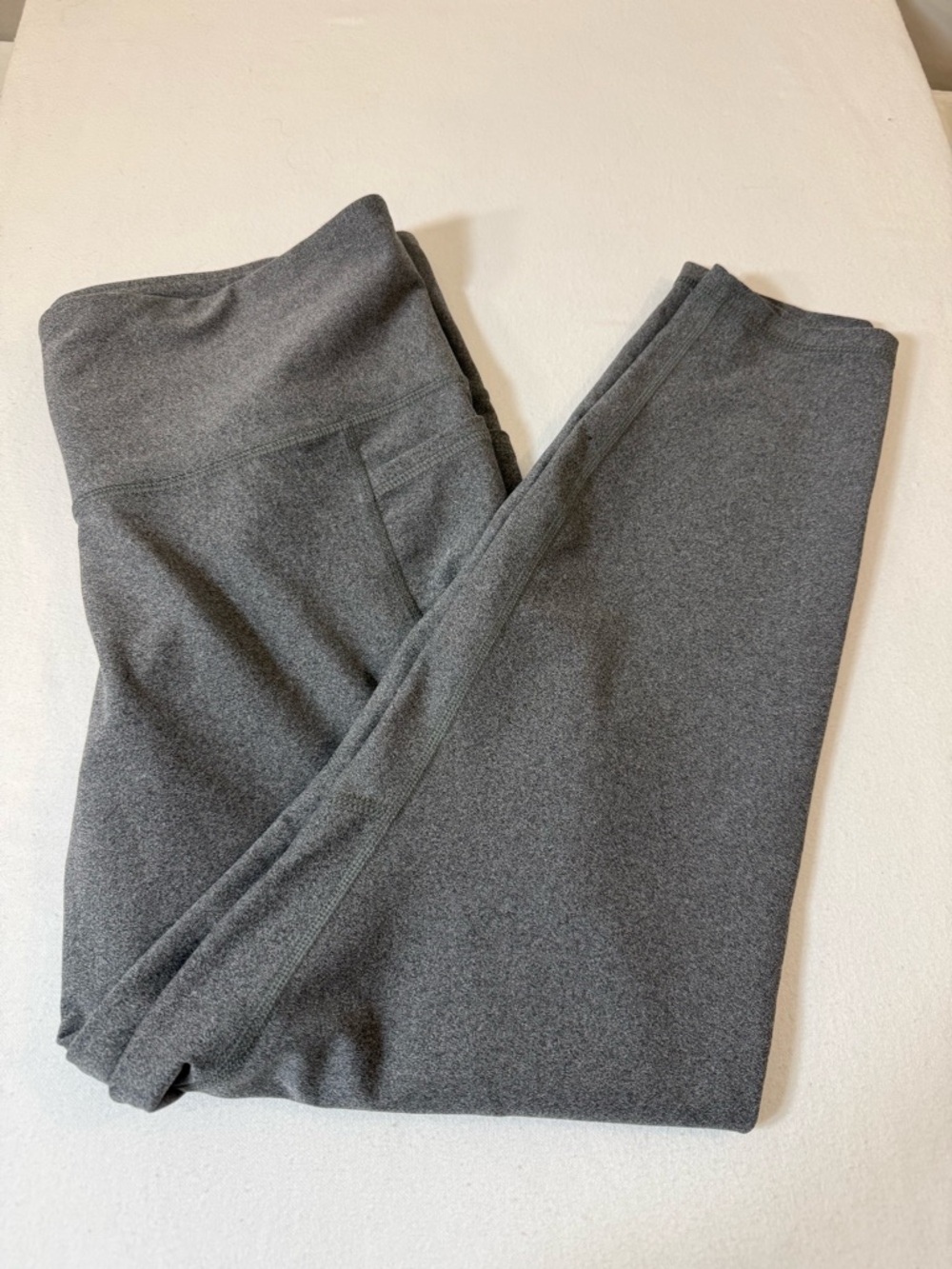 Old Navy Dark Heather Gray High-Rise Leggings